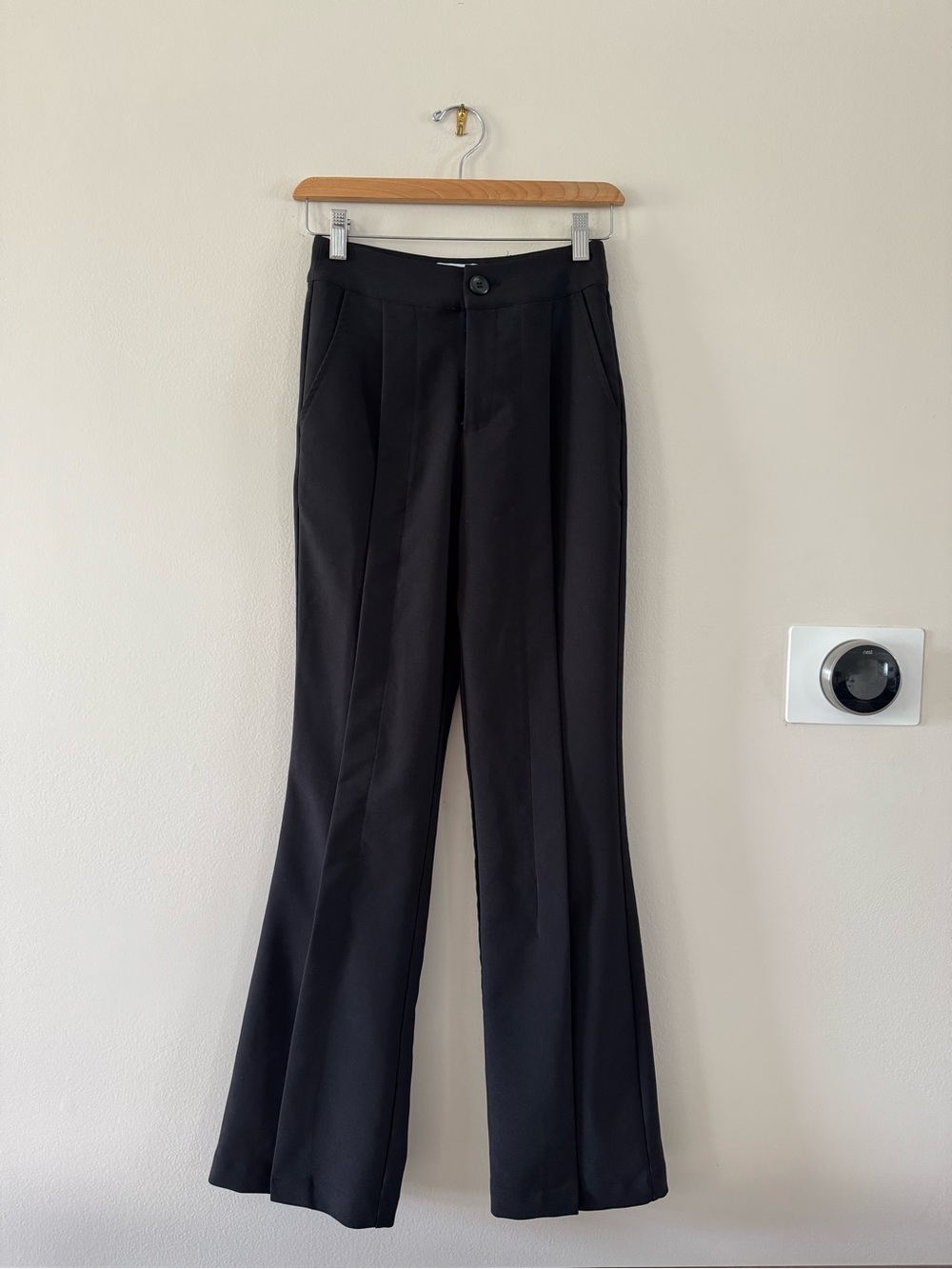 Princess Polly - Black bottom split trousers